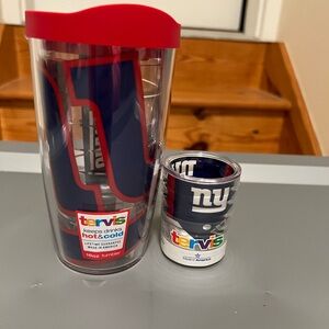Tervis Red and Blue Logo Tumbler Set